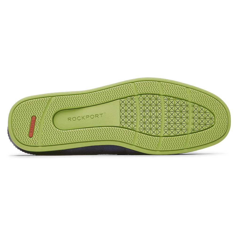 Rockport Slip-Ons Herre Blå - Malcom Penny - TCEZ80237